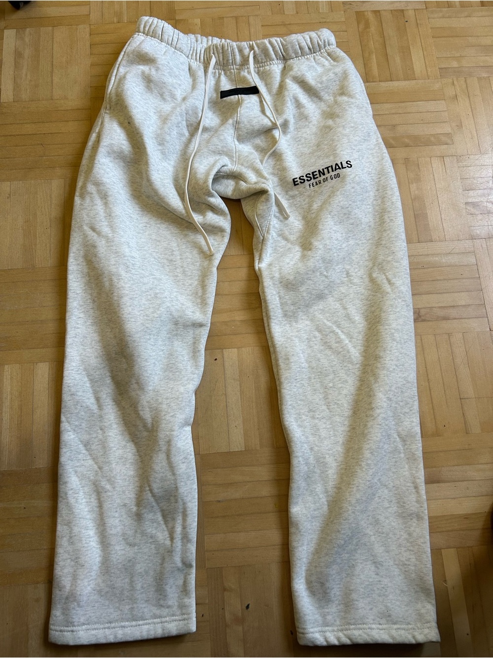 Fear of God Essentials Light Gray Sweatpants
